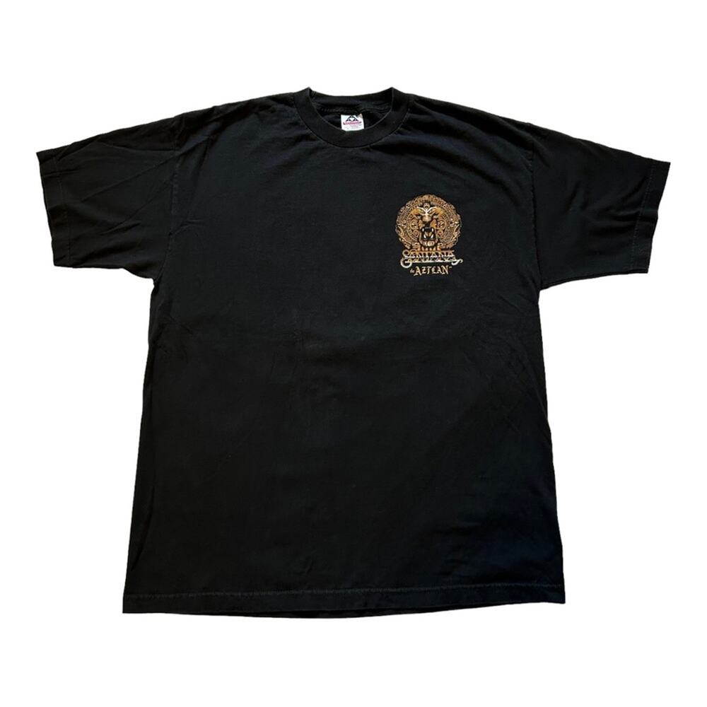 Carlos Santana  Music From The Heart Lion Vintage 98 Tour Tee Shirt XL